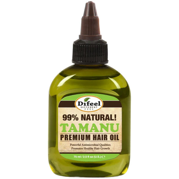 Difeel Premium Natural Hair Oil - Tamanu Oil 2.5oz